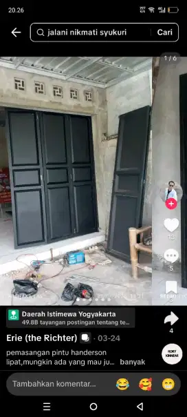 Pintu Henderson tikung