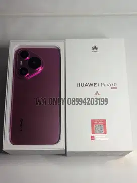 Huawei Pura 70 12/256gb Pink Fullset Beacukai all operator