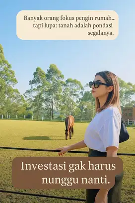 Dijual tanah kavling petakan / petakan sawah / ruko di giri banyuwangi