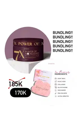 Bundling Daviena Moonlight & Beauthinc Gluta Soap