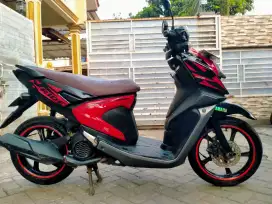 Xride 125 blucore lengkap motor sehat keterangan detail dibawah