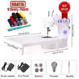 Mesin Jahit Mini Portable