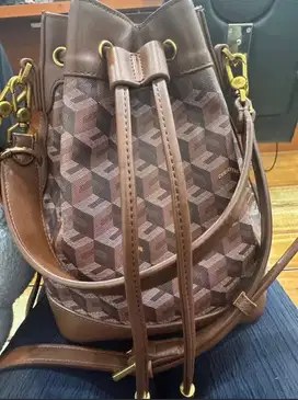 Tas Christy Ny bucket bag brown