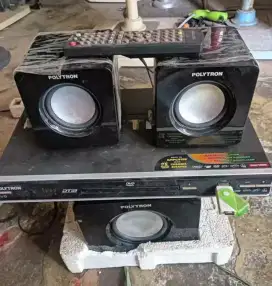 home theater Polytron suara mantap BASS ok gleerr khas Polytron jernih