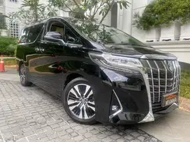 Toyota Alphard 2019 G Hitam km 69.000 Tgn 1 dr baru Full Original