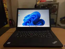 Laptop Lenovo ThinkPad T470 Core i5 Ram 8GB SSD 256GB Slim Mulus Murah