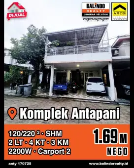 Rumah Cluster Antapani Siap Huni
