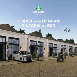 HAFUZA RESIDENCE BINTARO RUMAH 1 LANTAI SIAP HUNI