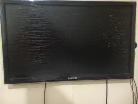 Tv lcd samsung layar mengkerut