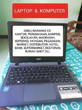 Laptop dan komputer hidup mati dbeli