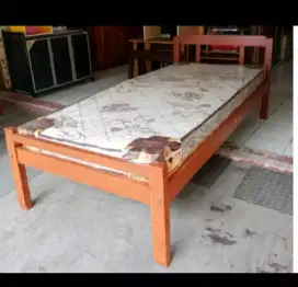 DIPAN kayu u kasur uk 100x200  kayu jati