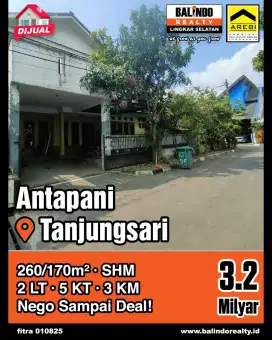 Rumah Hook Tanjung Sari Asri Antapani