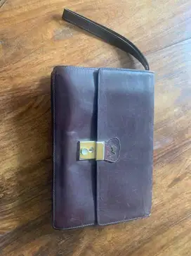 Tas clutch Braun Buffel ori