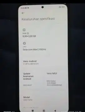 Redminote 11pro ram 8
