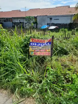 Tanah kavlingan ukuran 165 m²