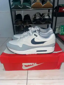 Nike Air Max 1 Platinum Tint Dark Obsidian Wolf Grey Original