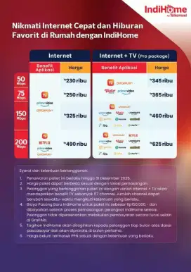 PROMO INTERNET INDIHOME