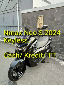 Nmax Neo S 2024 Keyless. Pajak ON. Lengkap. Mulus. Ori. Cash/Kredit/TT