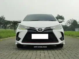 Tdp 0 - Toyota Yaris S TRD AT 2021 Putih Istimewa