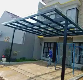 Canopy atap kaca