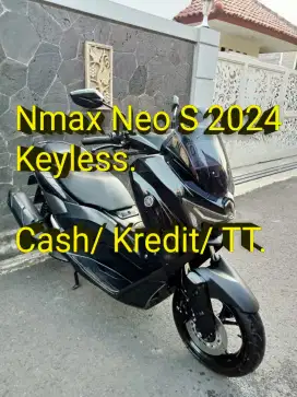 Nmax Neo S 2024 Keyless. Pajak ON. Lengkap. Mulus. Ori. Cash/Kredit/TT