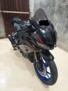 Yamaha R15 V3 'Black Doff' - Plat R (Muluss & Terawat)