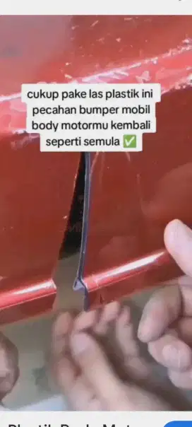 Las plastik ,dempul dan cat