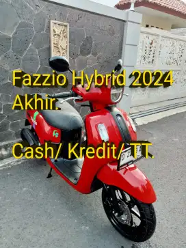 Fazzio Hybrid 2024 Akhir. Pajak ON. Mulus. Ori. Standar.Cash/Kredit/TT