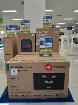 TV TOSHIBA 32-65INC QLED 4K GOOGLE TV