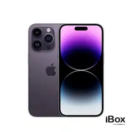 Jual Iphone 14 promax 256 GB IBOX Deep Purple