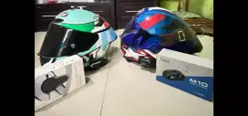 HELM leopard dan Marvel + intercom