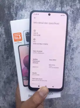 Redmi Note 10S 6/64 GB Fullset Garansi Resmi
