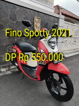 Fino 2021. Pajak ON. Mulus. Standar. Original. Ban Baru.Cash/Kredit/TT