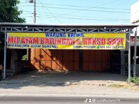 Dijual Cepat Tempat Usaha & Rumah 2 lt