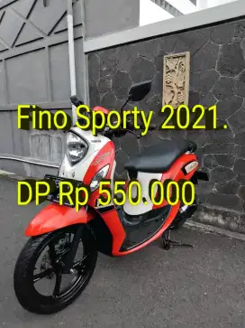 Fino 2021. Pajak ON. Mulus. Standar. Original. Ban Baru.Cash/Kredit/TT