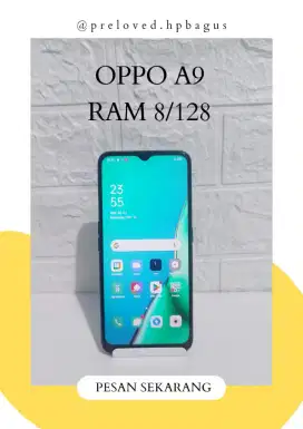 OPPO A9 8+5/128 MULUS NO MINUS