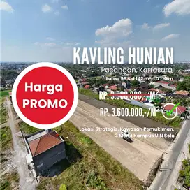 Kavling Investasi Murah Pucangan Kartasura Solo Raya