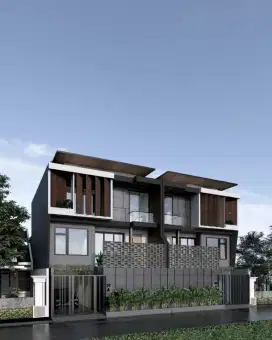Jual rumah baru 3 lantai di Jl Tukad Badung Renon Denpasar Bali
