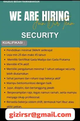SECURITY RUMAH SAKIT