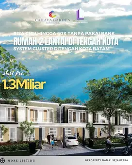 CAHAYA GARDEN RESIDENCE miliki rumah impian lokasi strategis
