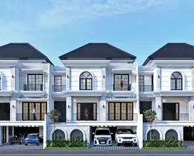 Di jual rumah model semi eropa di renon