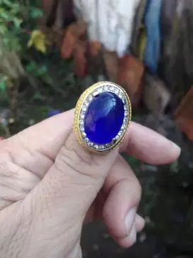 Jual Cincin Blue sapphire Srilangka