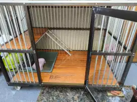 Kandang kucing alumunium