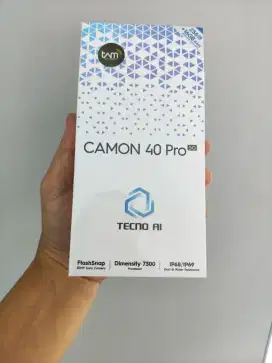TECNO CAMON 40 PRO 5G 8/256 NEW SEGEL SIAP ANTAR