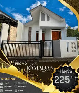 Rumah murah berdesain modern akses strategis dan dekat jalan utama