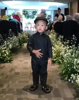 SET KEMEJA BESKAP ANAK 2 TAHUN