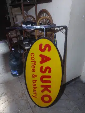 NEON BOX BEKAS EX COFEE SHOP MULUS