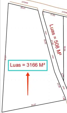 TANAH KILO 12 LUAS 3166