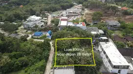 Dijual tanah lingkungan villa dan guest house di jalan Bali cliff