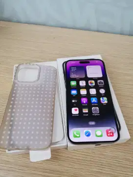 Iphone 14 ProMax 128gb digimap fullset ori jual net
